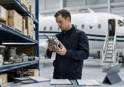 ASA-100 certified aircraft parts inspection and traceability